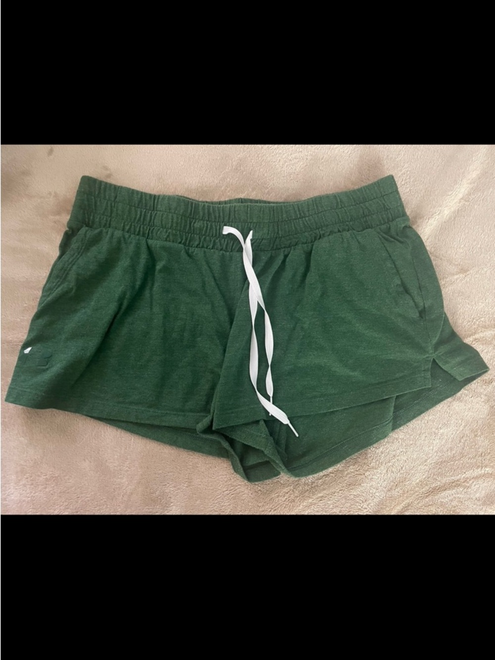 Women's Green UA Lounge Shorts
